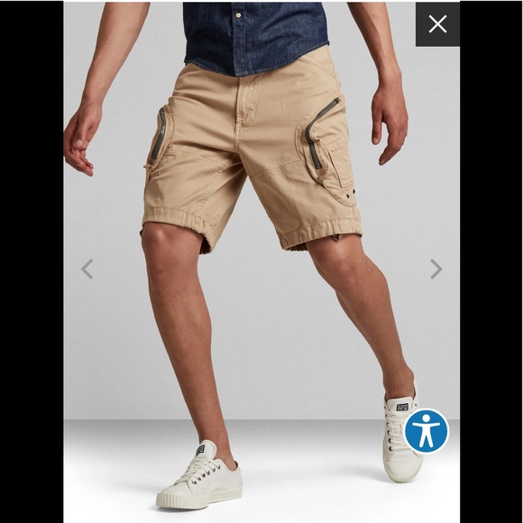 Men’s G-Star Raw Airforce Relaxed Cargo Shorts - Picture 1 of 6